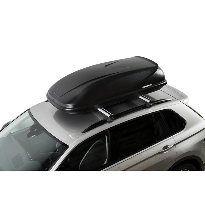 Автобокс на крышу Bonus BB425D, чёрный матовый, duo open, 425 л, 1710×820×430 мм