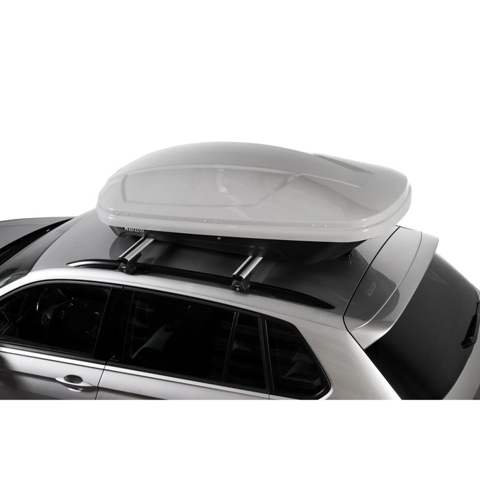 Автобокс на крышу Koffer Sport KGG430S, серый глянец, duo open, 430л, 1860х850х400 мм