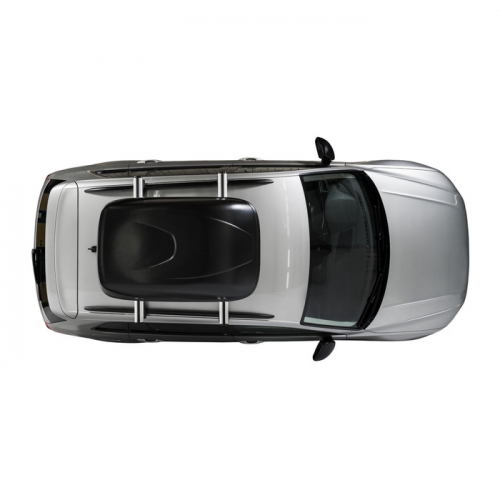 Автобокс на крышу Bonus BB320, чёрный матовый, односторонний, 320 л, 1300×820×375 мм