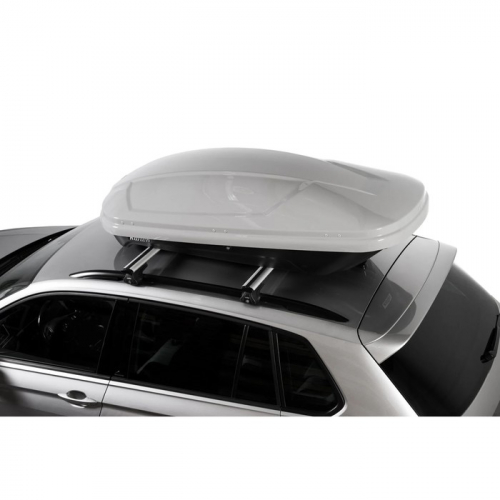 Автобокс на крышу Koffer Sport KGG430S, серый глянец, duo open, 430л, 1860х850х400 мм