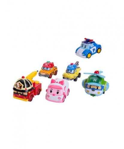 1120 р.  2799 р.  Набор из шести машинок Robocar Poli
