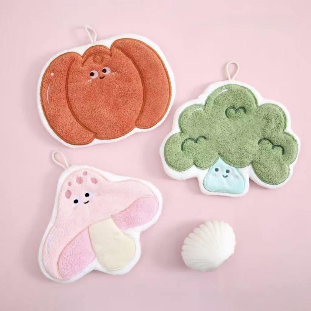 Салфетка - прихватка микрофибра С49 ОВОЩИ в ассортименте р-р 18х22