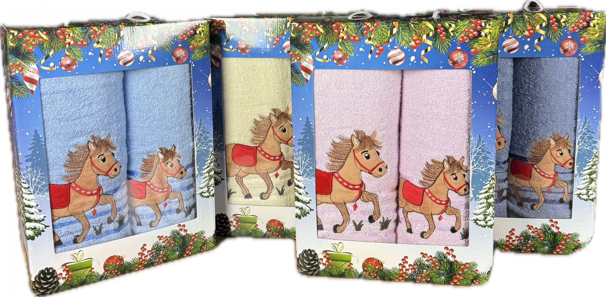 Набор махровых полотенец 714 ПЕГАС 2 пр р-р 70х140 и 50х90