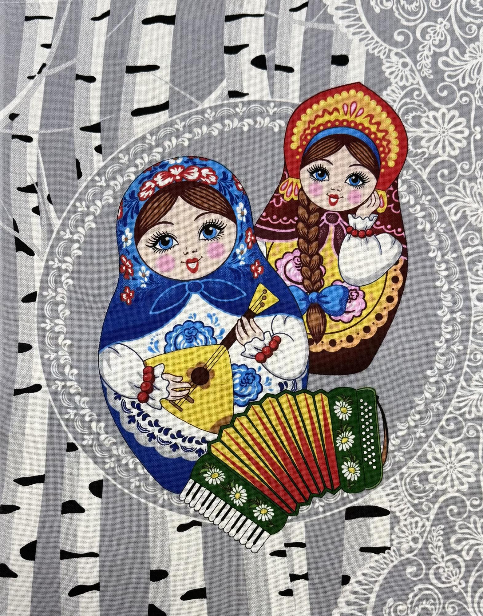 Полотенце рогожка МАРФА- балалайка р-р 50х60