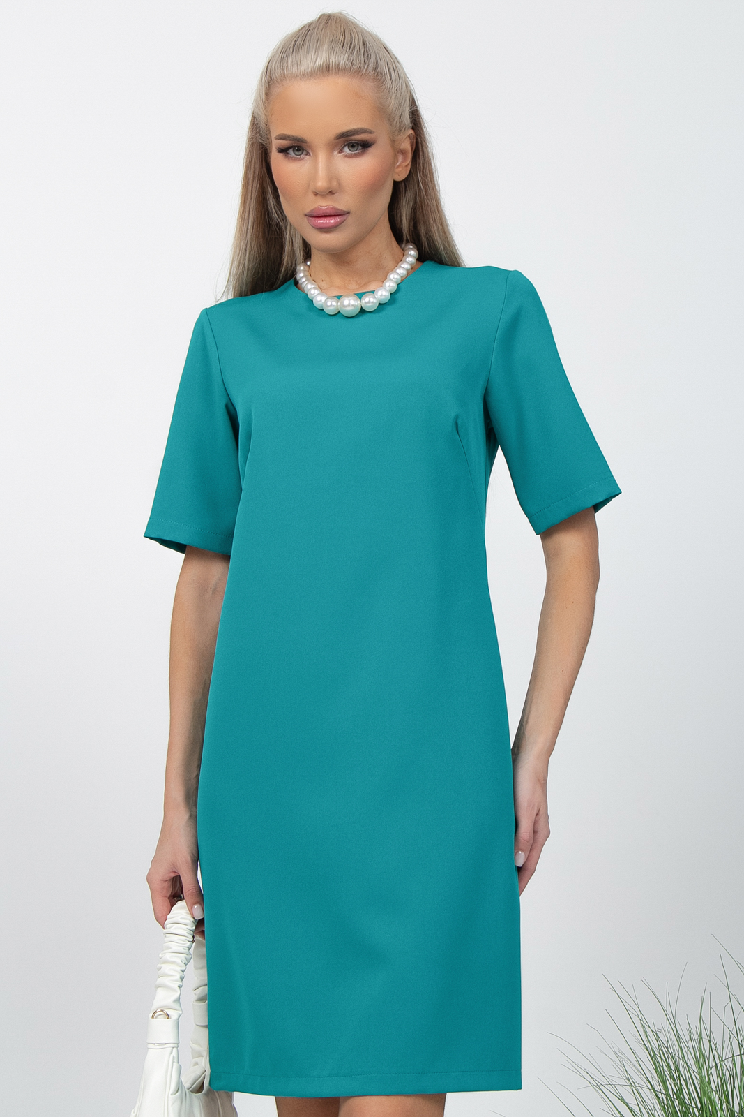 СТ. ЦЕНА 1340 руб//Платье Элегия (бирюза)