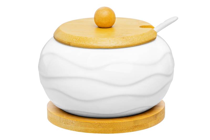 БЫЛО 583 руб! Сахарница 310 мл 11*11*9,5 см