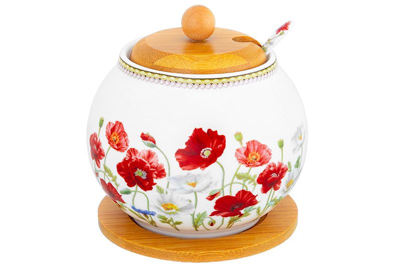 БЫЛО 864 руб! Сахарница 620 мл 11*11*12 см