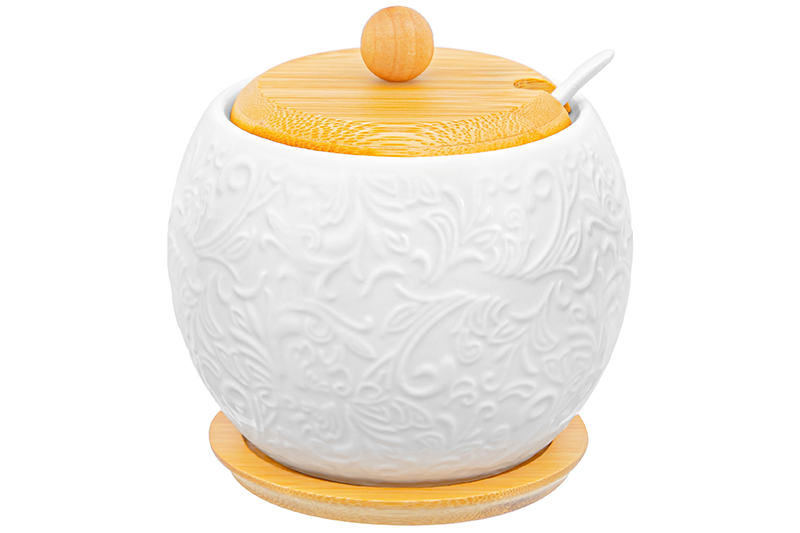БЫЛО 583 руб! Сахарница 620 мл 12*12*12 см