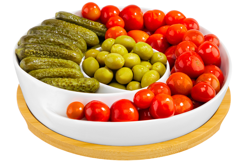 БЫЛО 1013 руб!!Тарелка сервировочная - менажница 23*23*5 см 450 мл