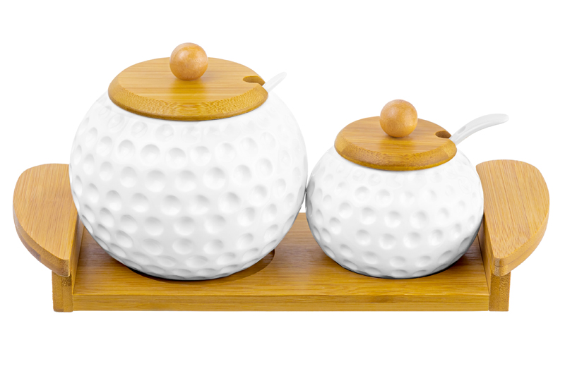 БЫЛО 1306 руб! Набор - сахарница 550 мл + солонка 170 мл 27*11,5*12 см