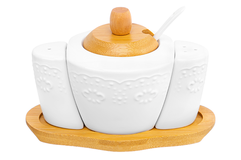 БЫЛО 956 руб! Набор - сахарница 300 мл 16*10*11 см