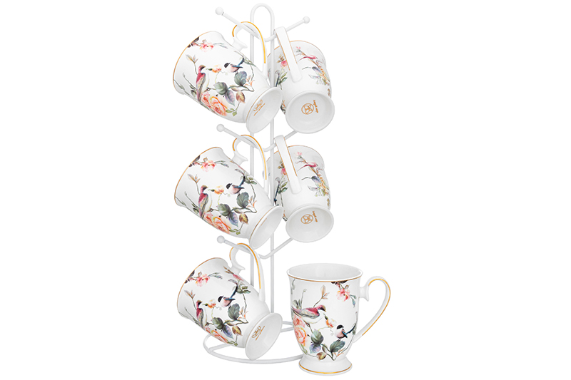 БЫЛО 3327 руб! Набор 6 кружек 300 мл