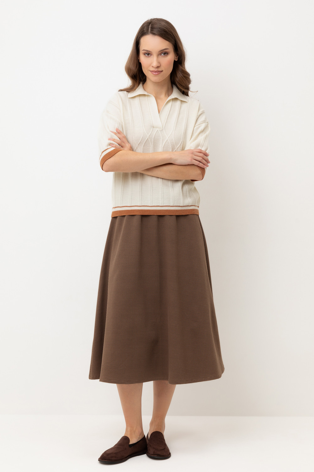 VN Джемпер ЕВ 30224/ш молочный VN