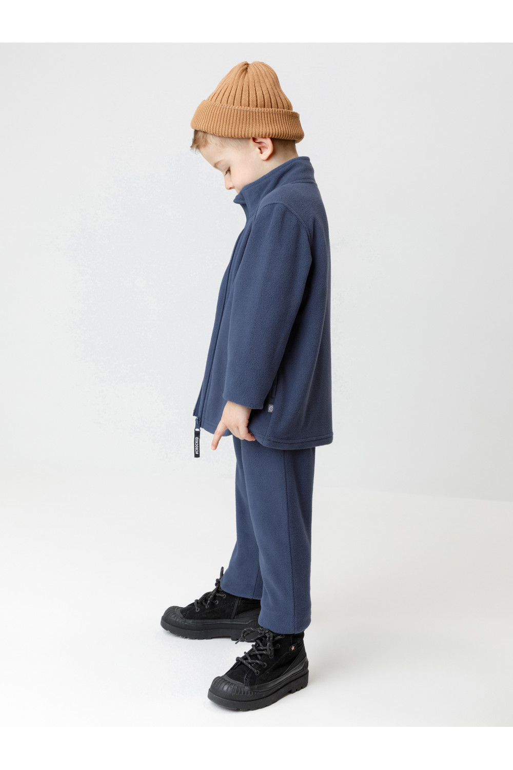Crockid Брюки ФЛ 40006-1/13 ГР темно-синий Crockid