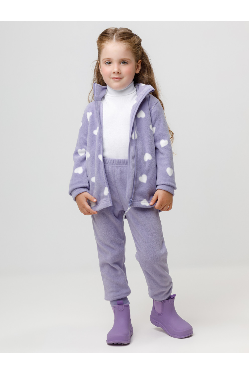 Crockid Брюки ФЛ 40006-1/6 ГР сиреневый Crockid