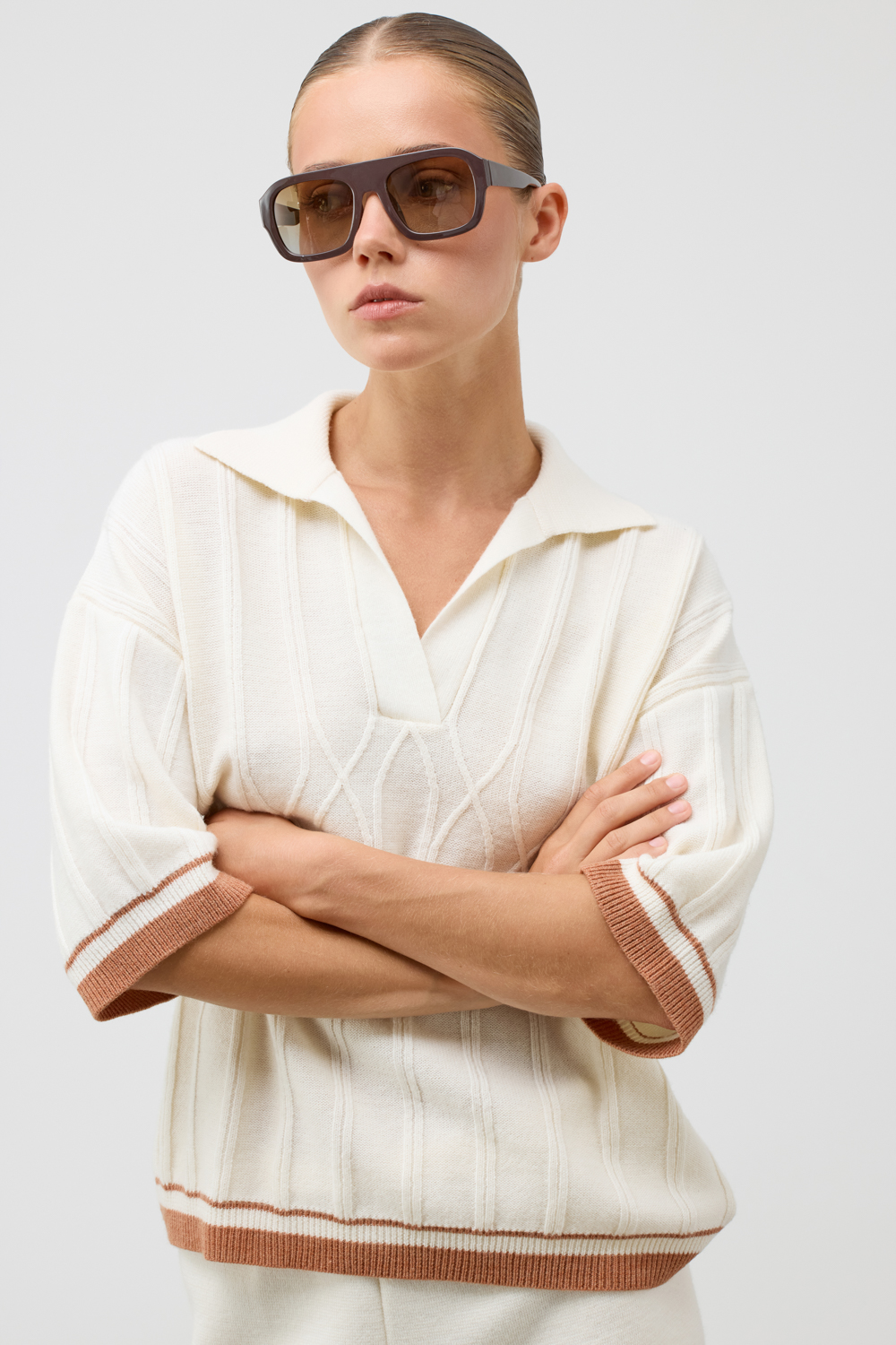 VN Джемпер ЕВ 30224/ш молочный VN