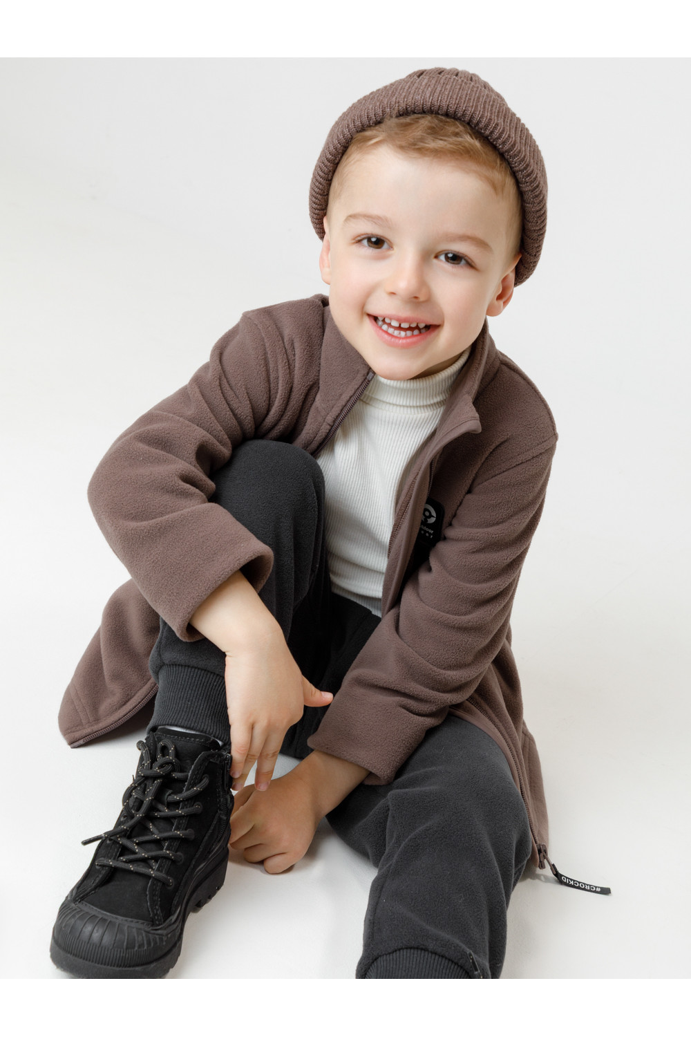 Crockid Брюки ФЛ 40006-1/7 ГР темно-серый Crockid