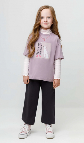 Crockid Брюки КР 400866 антрацитовый 3902 к613 Crockid