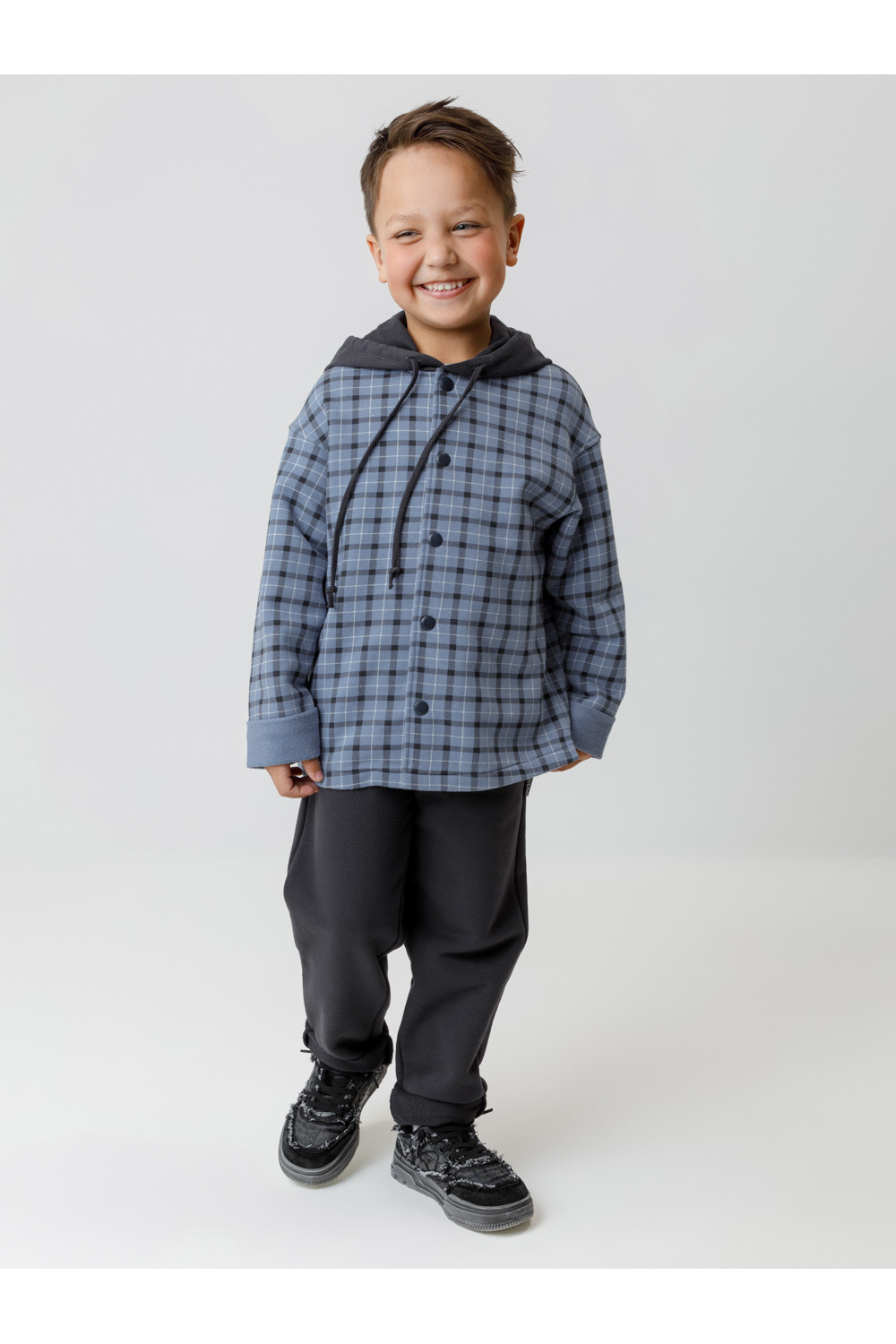 Crоckid Брюки КР 400831 антрацитовый 3902 к614 Crоckid