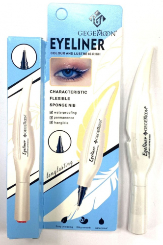 Белая подводка-фломастер Gegemoon Eyeliner