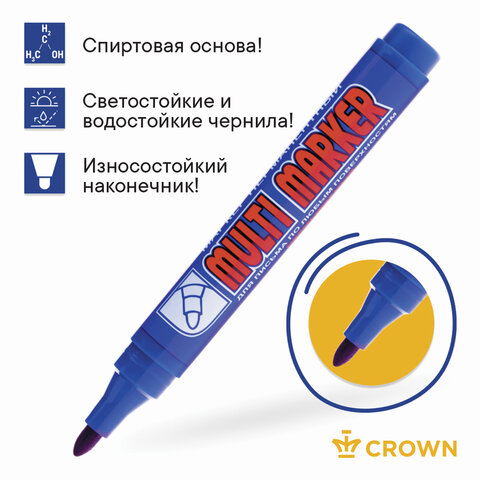 Маркер перманентный CROWN 