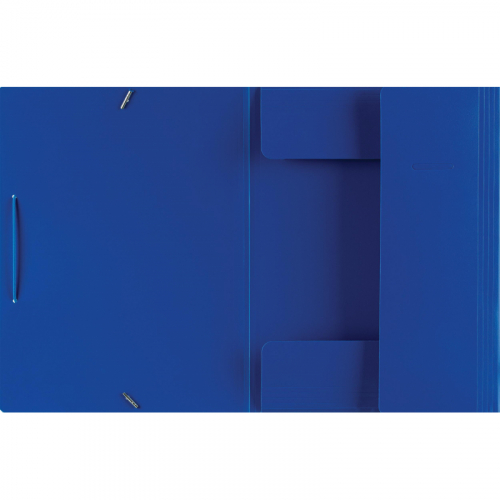 Папка на резинках ATTACHE F315/06 синяя 801571