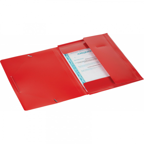 Папка на резинках ATTACHE F315/06 красная 801573
