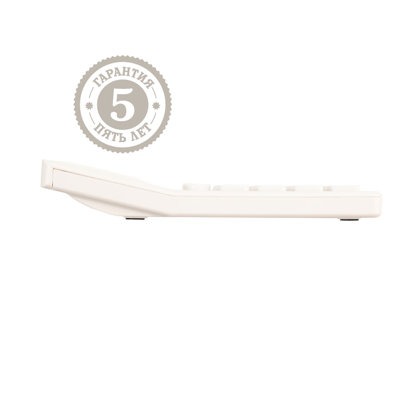 Калькулятор настольный Citizen SDC-810NR-WH, 10 разрядов, двойное питание, 102*124*25мм, белый 292289