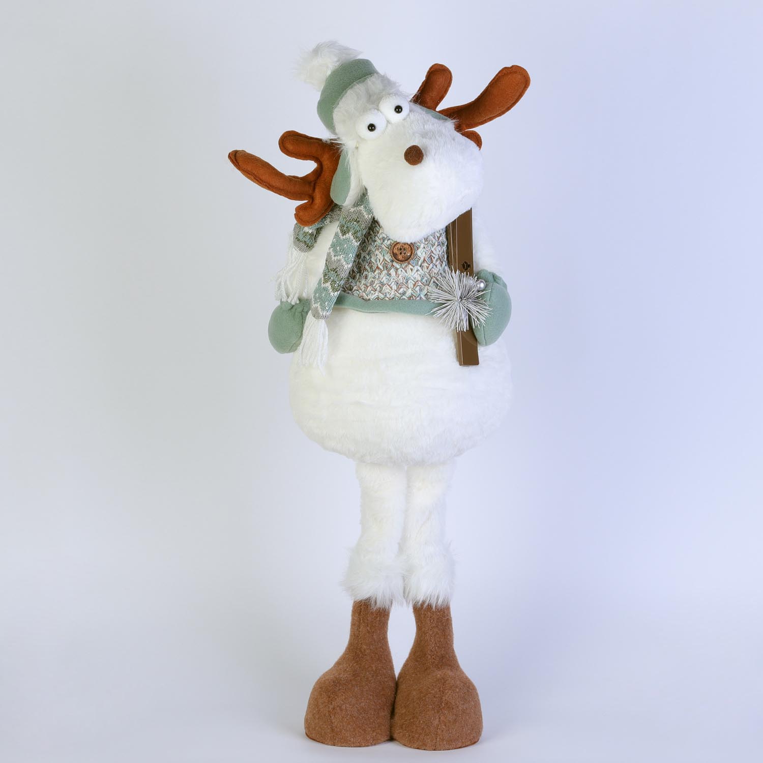 Новогодняя светящаяся мягкая игрушка под елку