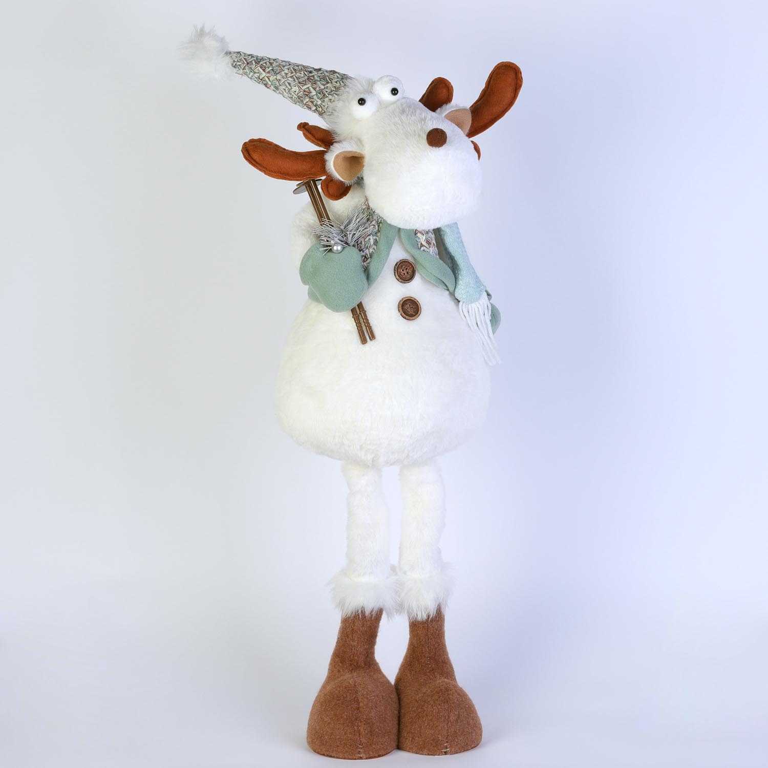 Новогодняя светящаяся мягкая игрушка под елку