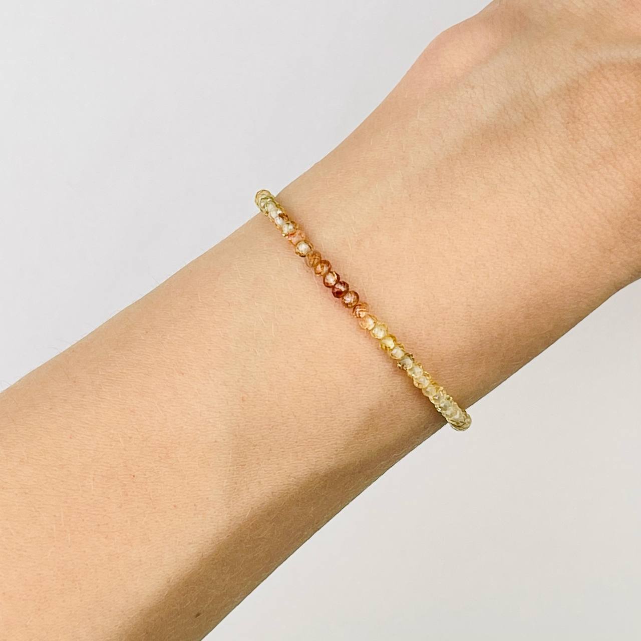 Радуга Самоцветов Браслет из натурального Циркона