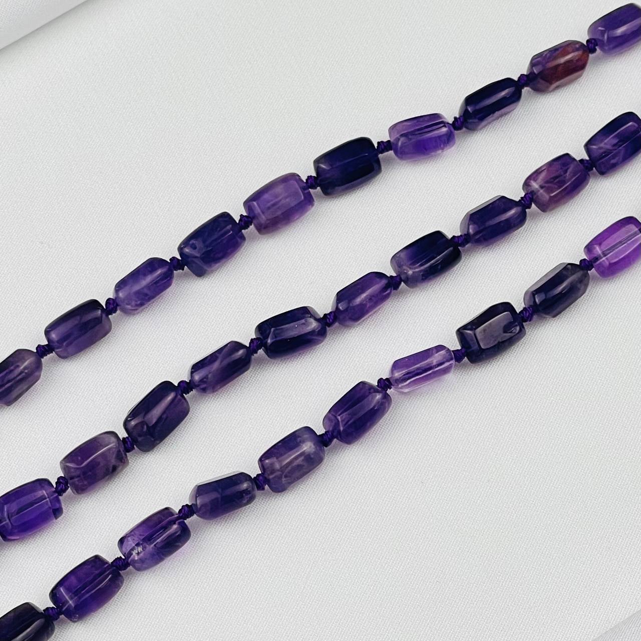 Радуга Самоцветов Бусины для украшений Аметиста