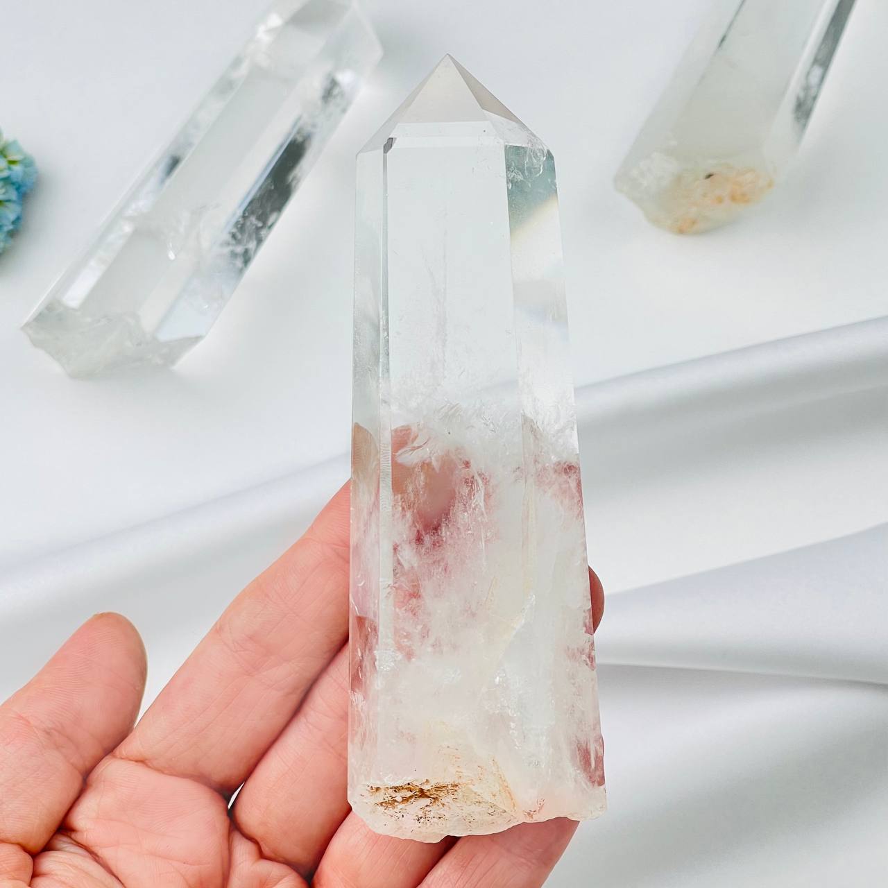 Радуга Самоцветов Природный кристалл Горного Хрусталя