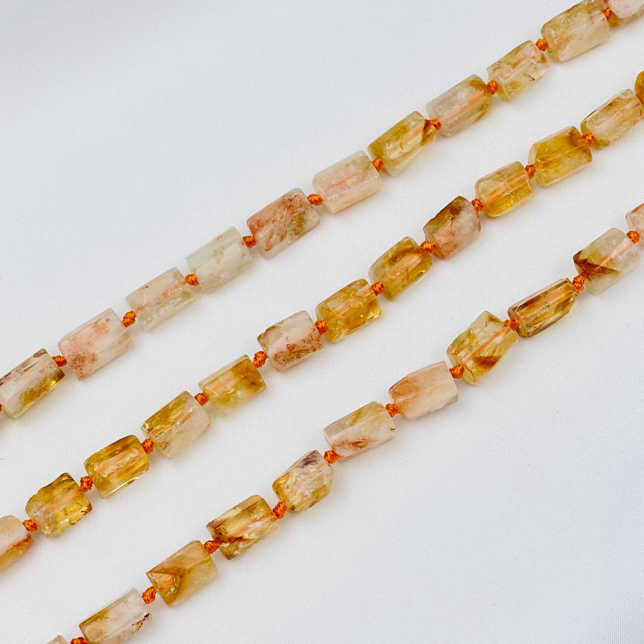 Радуга Самоцветов Бусины для украшений из Цитрина