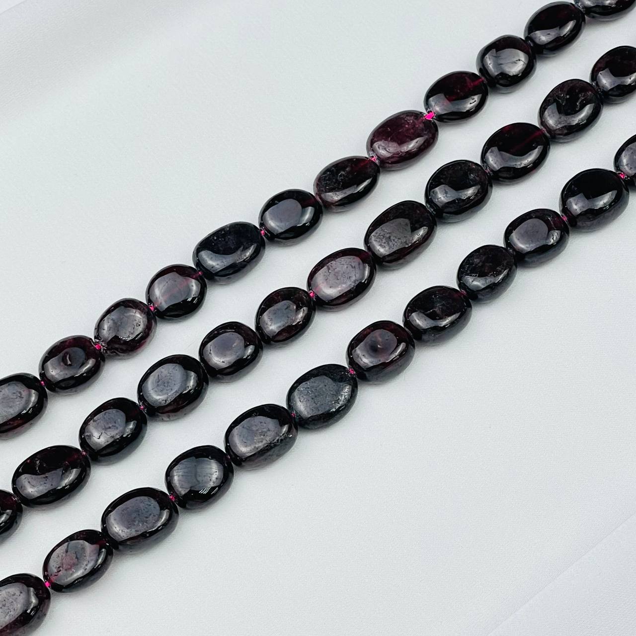 Радуга Самоцветов Бусины для украшений из Граната