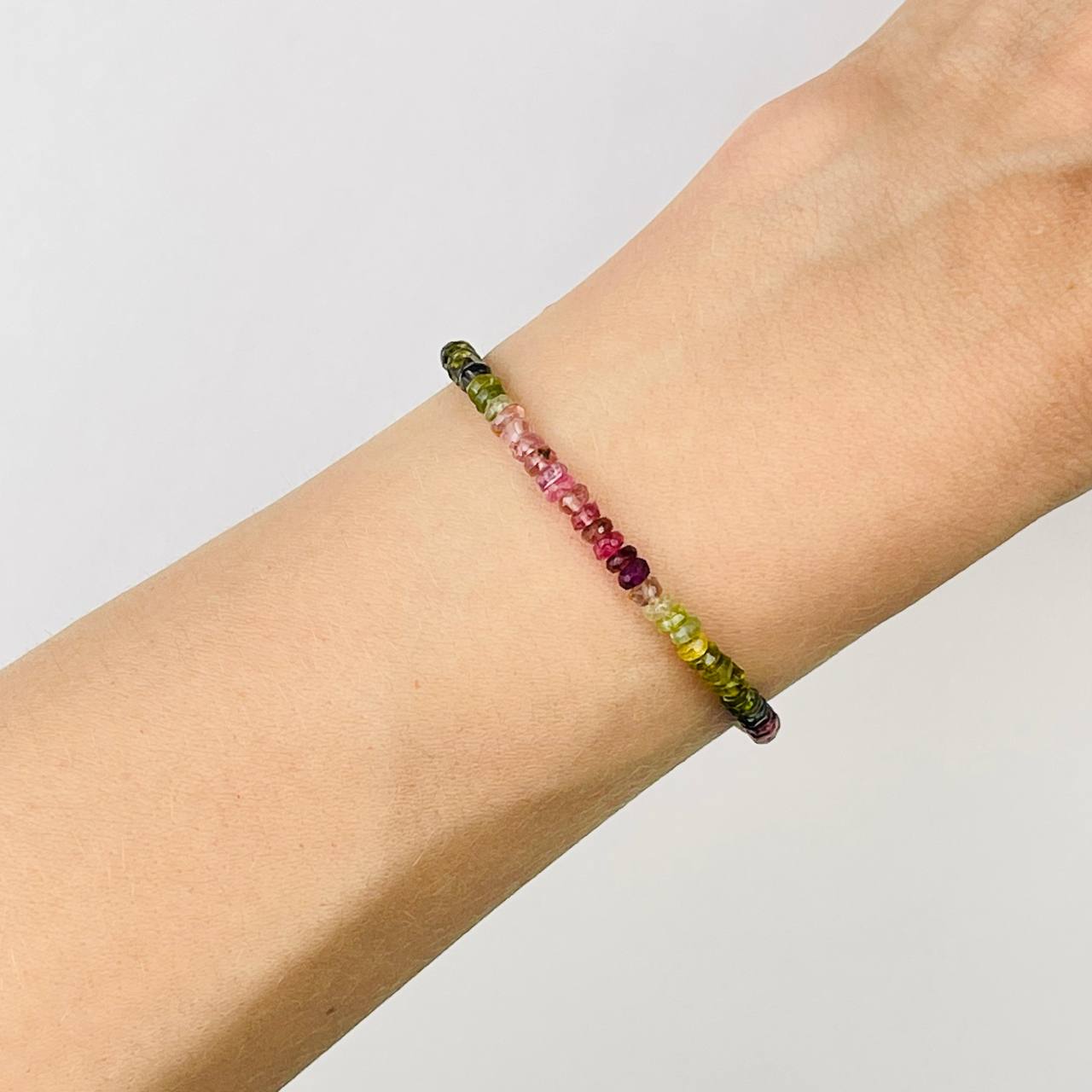Радуга Самоцветов Браслет из Турмалина микс