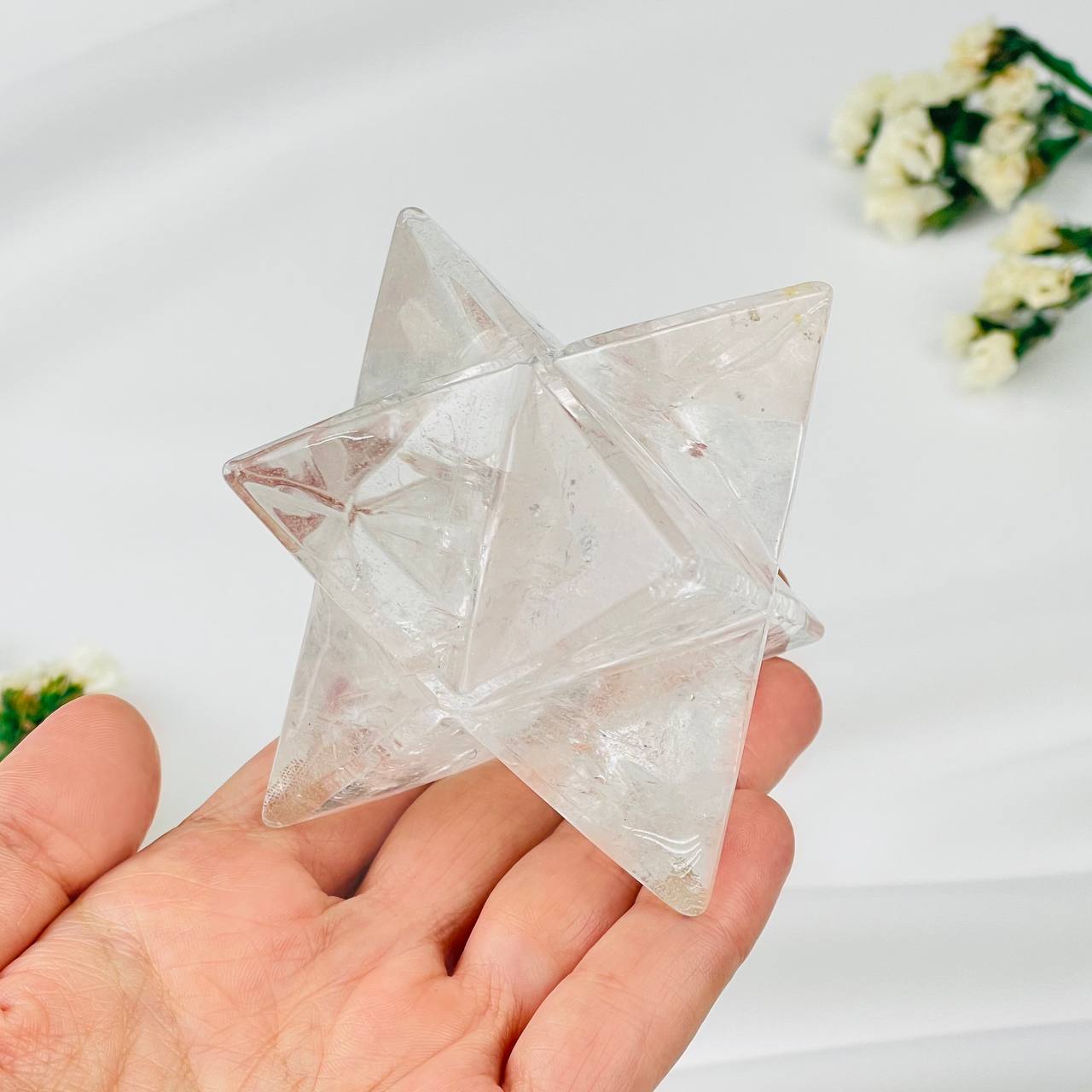 Радуга Самоцветов Меркаба из Горного Хрусталя