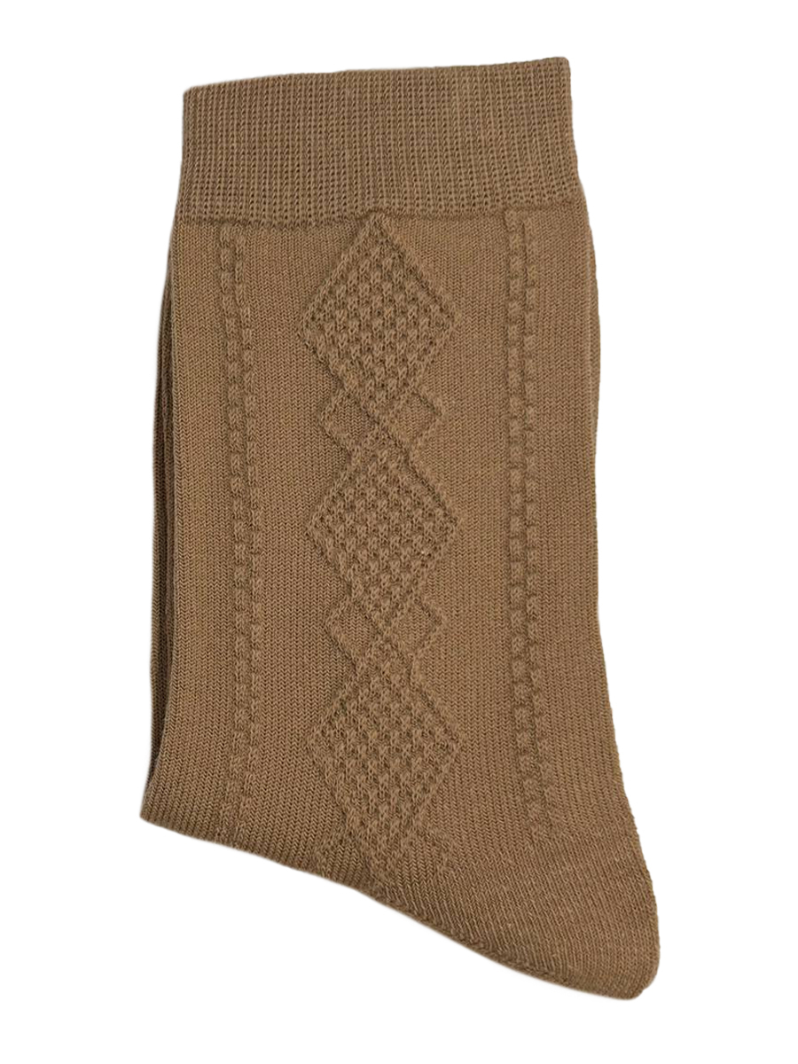 Носки р.35-40 «Brown Beat» Узор