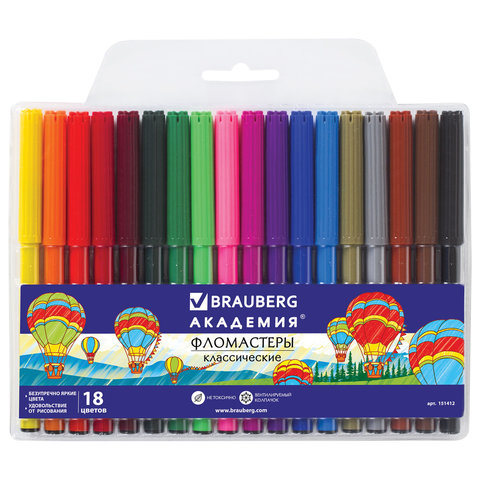 Фломастеры BRAUBERG