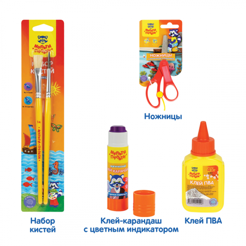 Набор развития детей Мульти-Пульти с Еленой Куликовой, для детей 3-5 лет 344560