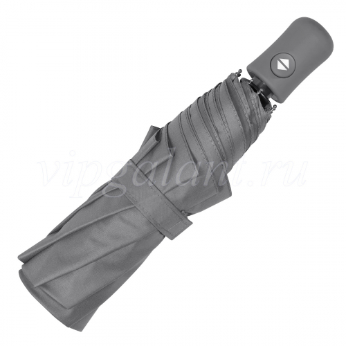Зонт серый складной Caplier 6209-8 Полный автомат