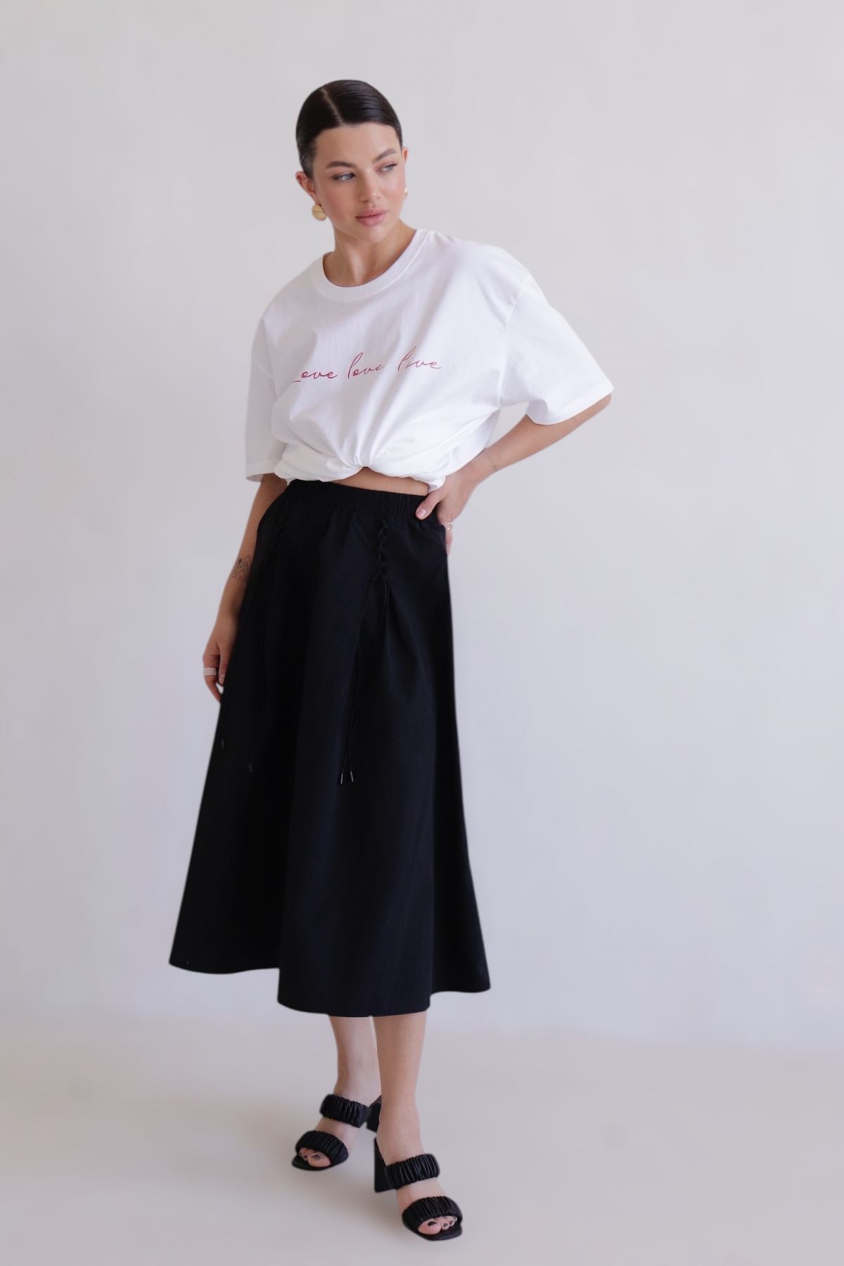 16280 Юбка чёрная