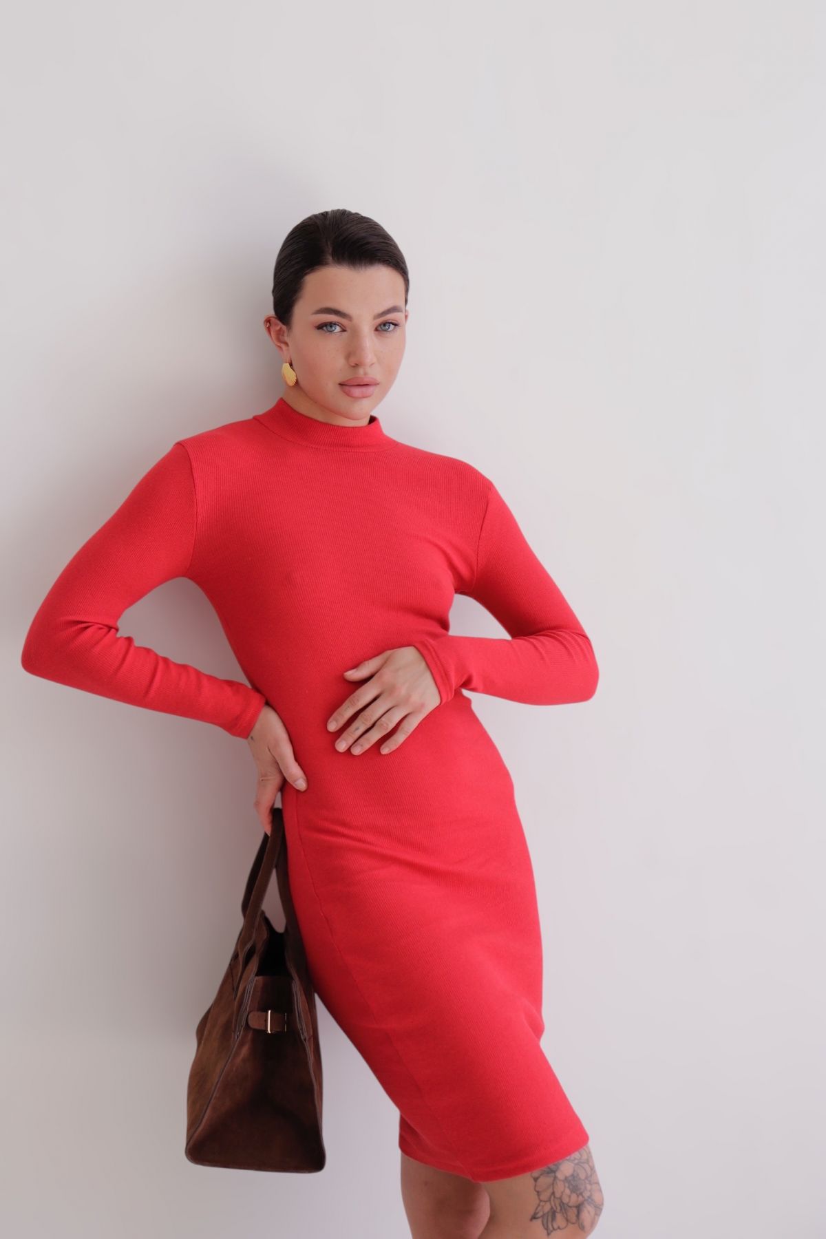 16679 Платье красное