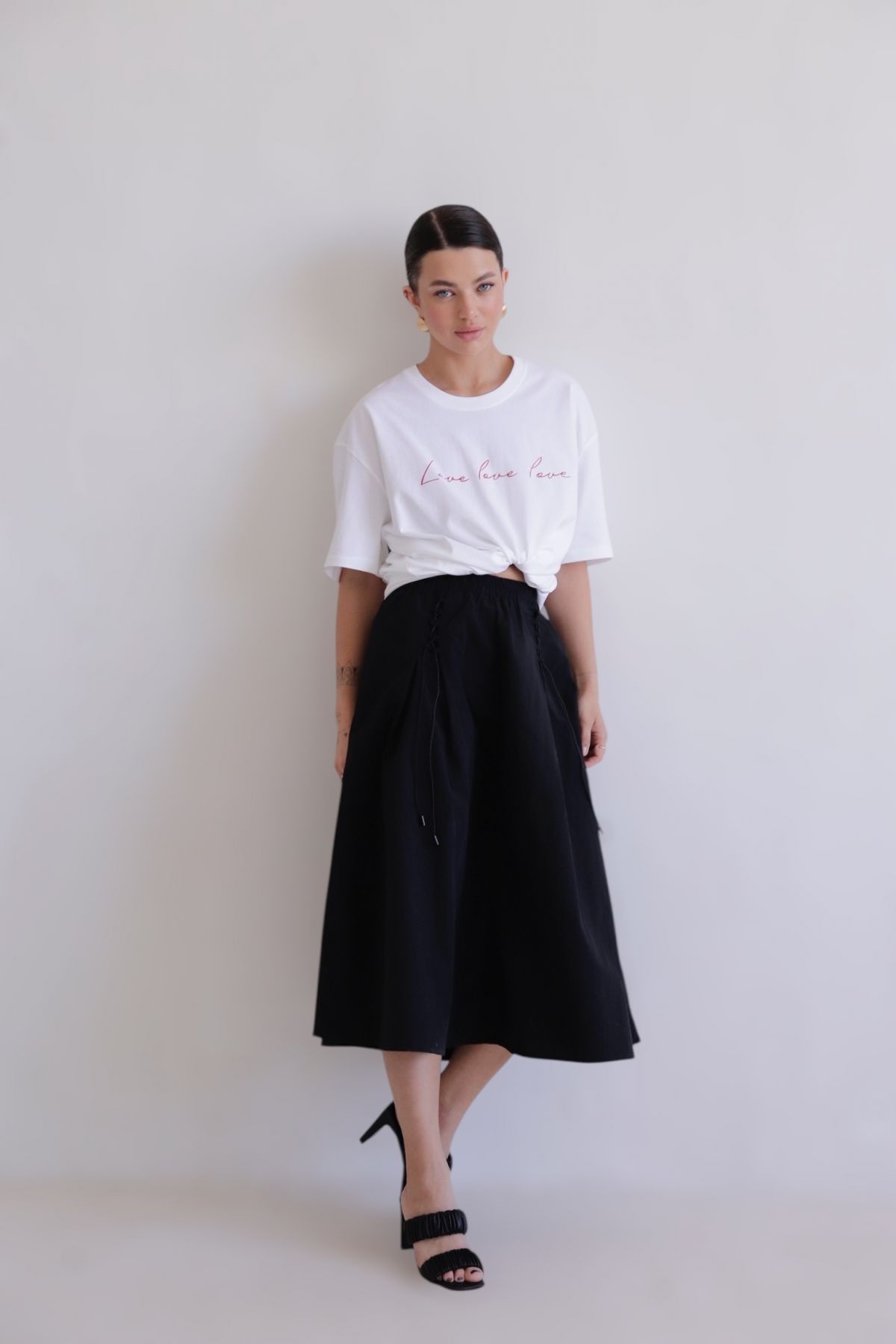 16280 Юбка чёрная