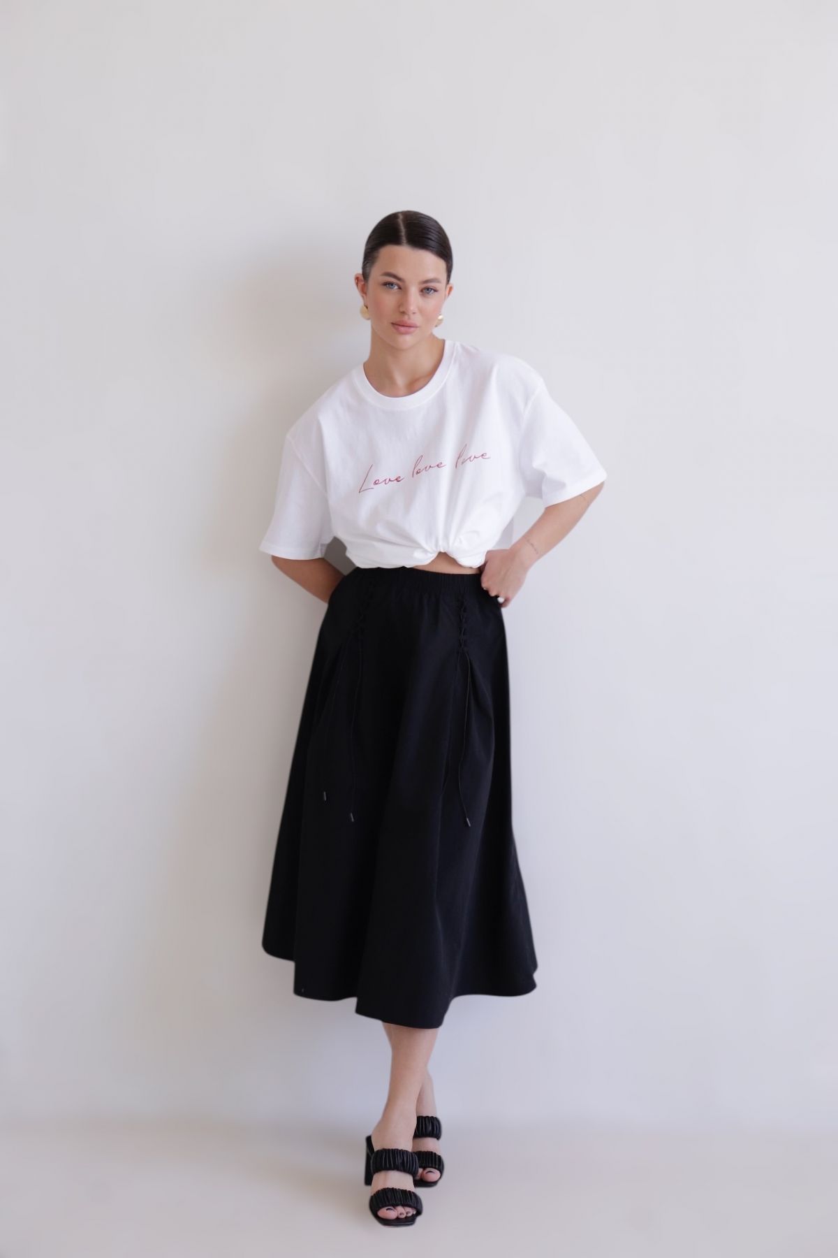 16280 Юбка чёрная