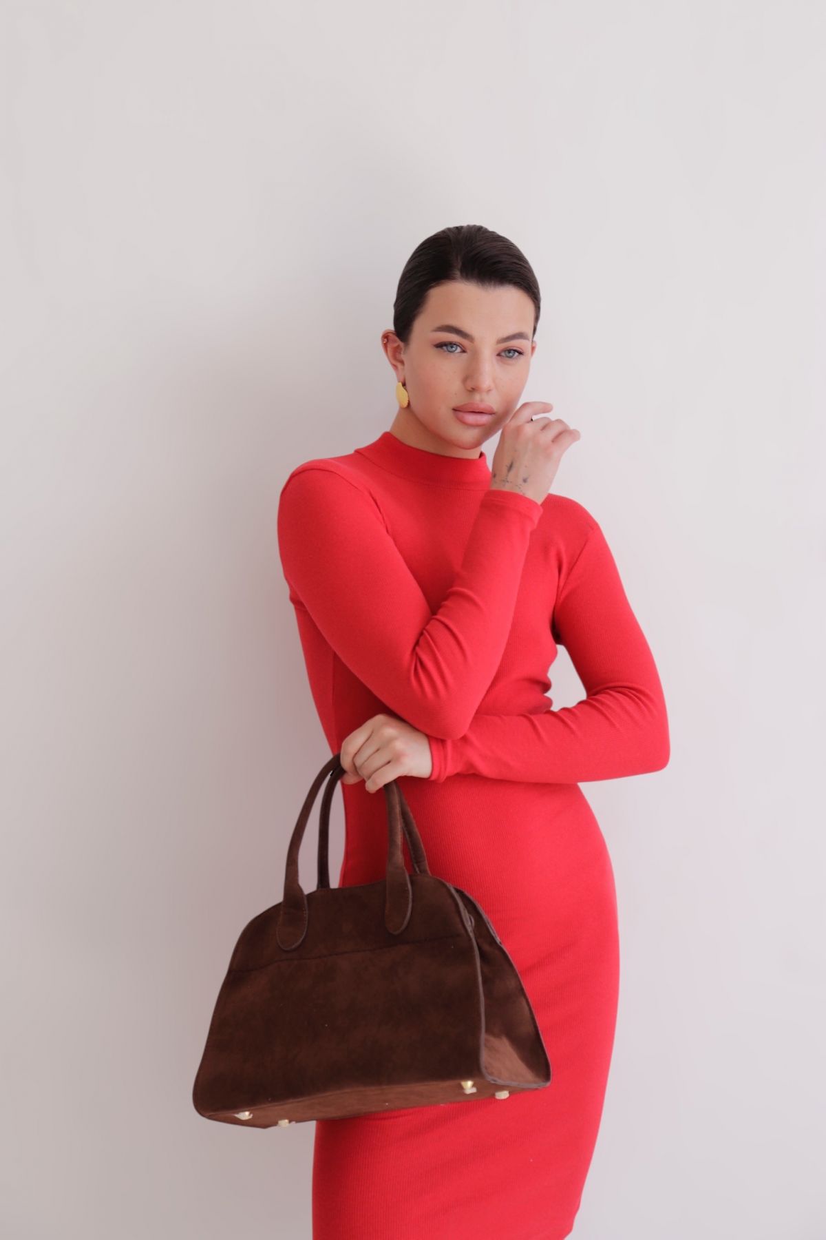 16679 Платье красное