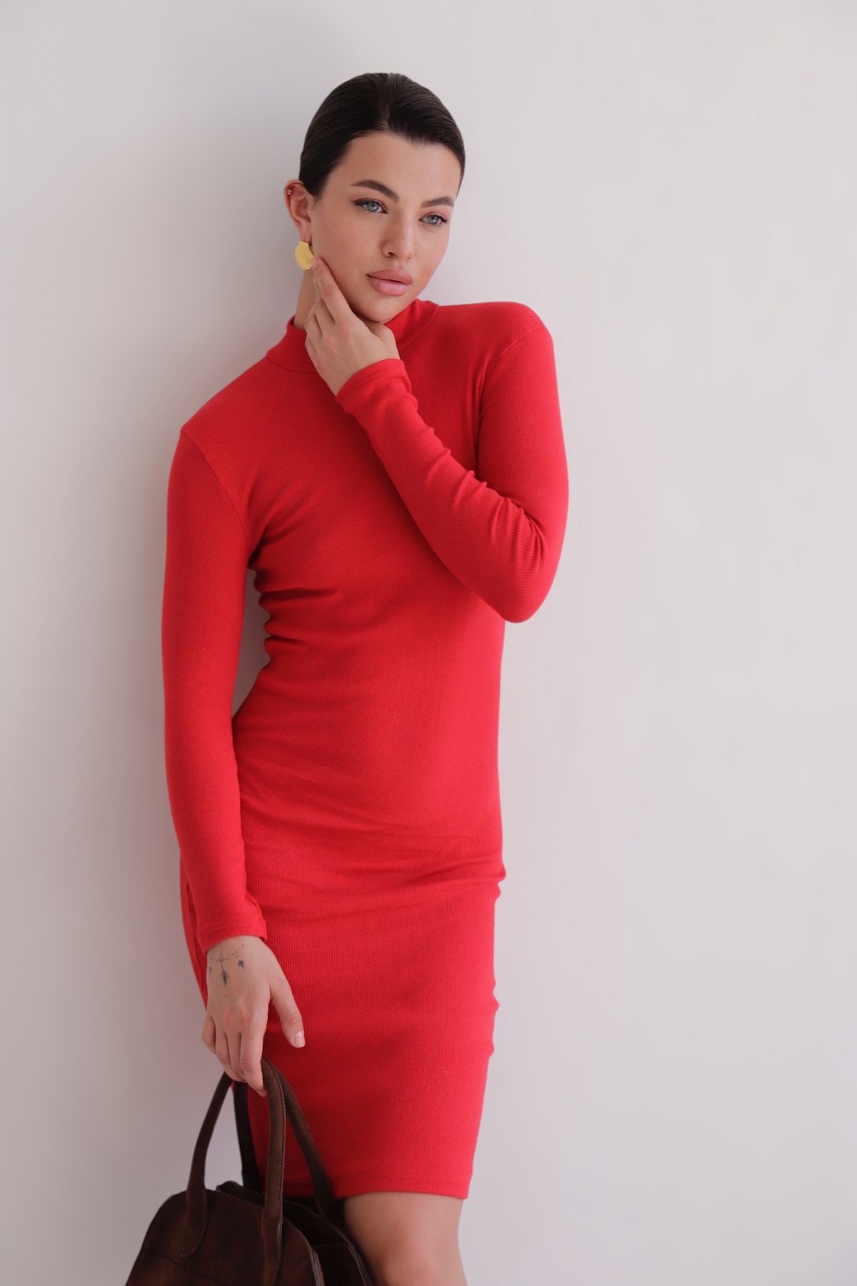 16679 Платье красное