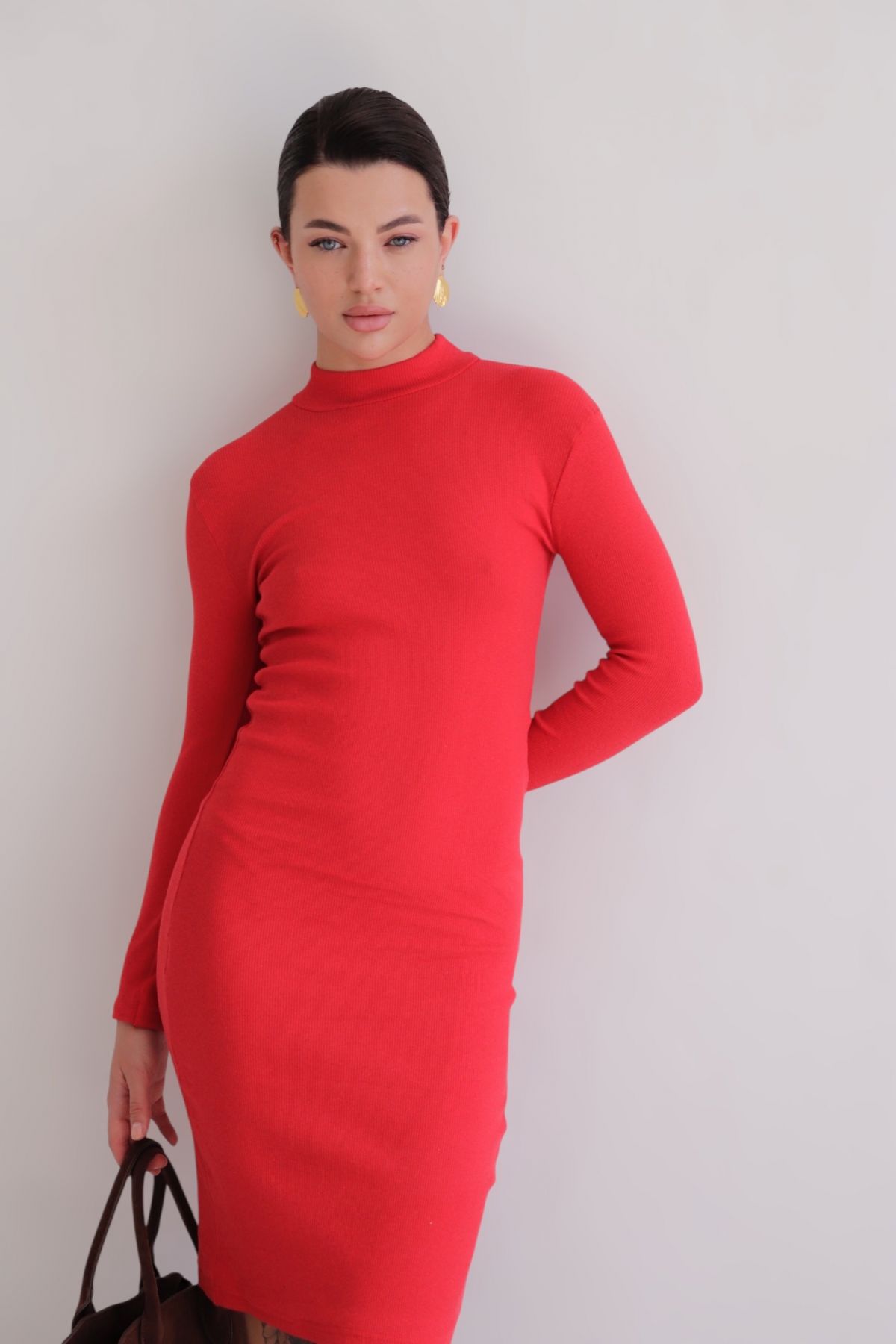 16679 Платье красное