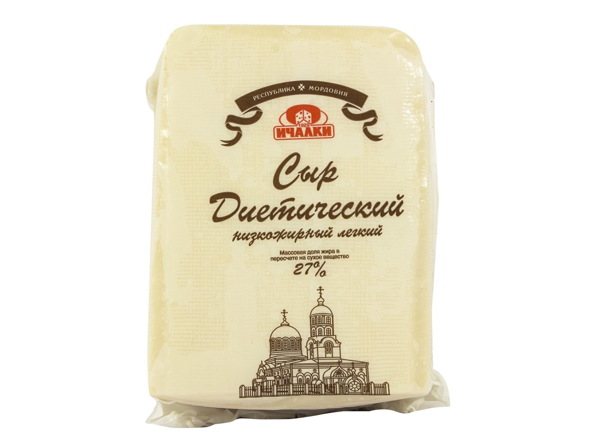 Сыр диетический Ичалки 27% Мордовия
