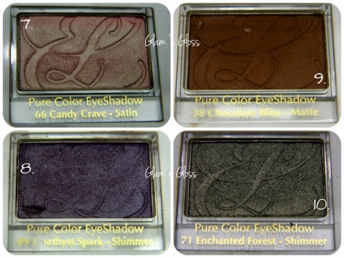 E.Lauder тени Pure Color Envy Eyeshadow  71 enchanted forest tester